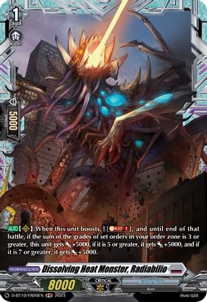 Image of Dissolving Heat Monster, Radiabilio (D-BT10/FR20EN) [Dragon Masquerade]
