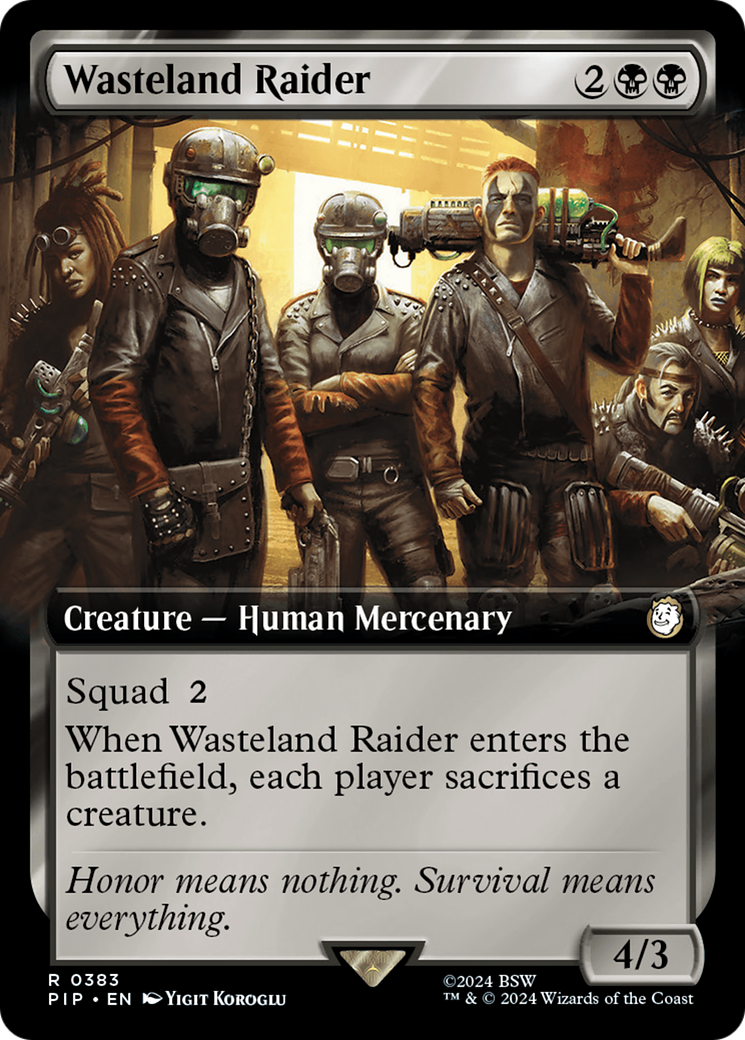 Image of Wasteland Raider (Extended Art) [Fallout]