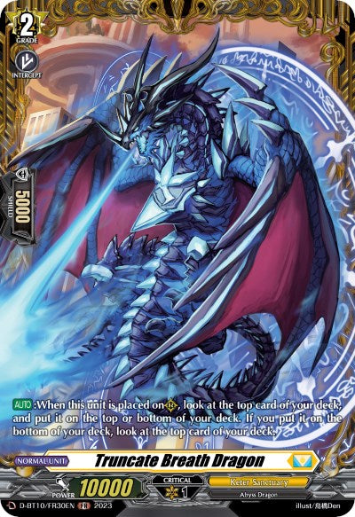 Image of Truncate Breath Dragon (D-BT10/FR30EN) [Dragon Masquerade]