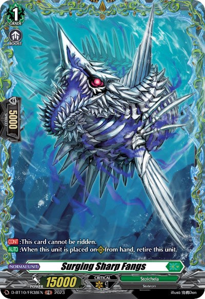 Image of Surging Sharp Fangs (D-BT10/FR38EN) [Dragon Masquerade]