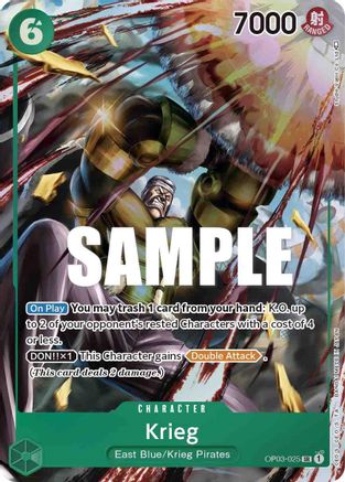 Image of Krieg (Alternate Art) [Pillars of Strength]