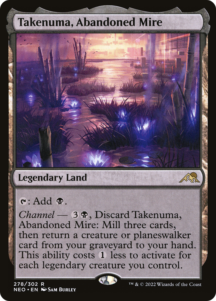 Image of Takenuma, Abandoned Mire [Kamigawa: Neon Dynasty]