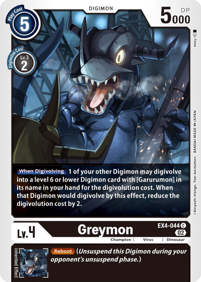Image of Greymon [EX4-044] [Alternative Being Booster]