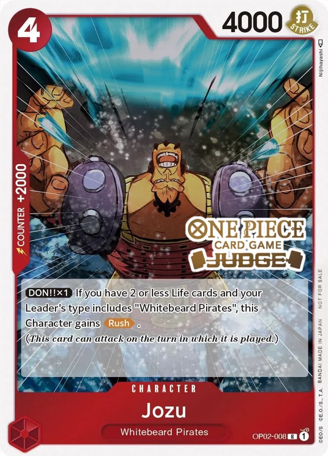 Image of Jozu (Judge) [One Piece Promotion Cards]