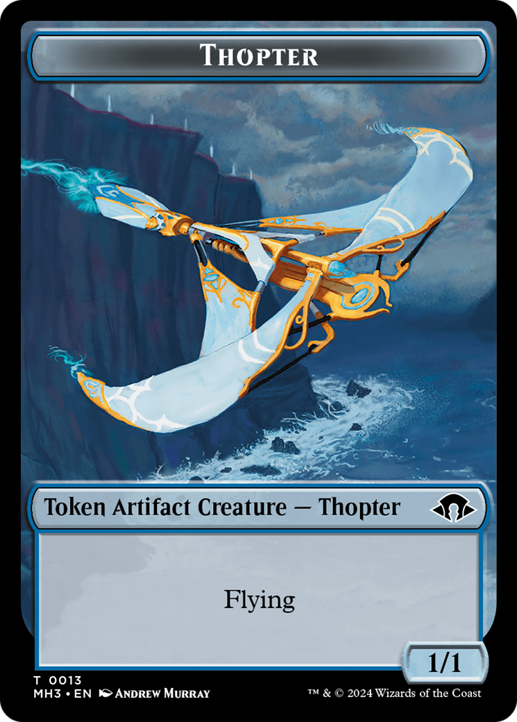Image of Phyrexian Germ // Thopter Double-Sided Token [Modern Horizons 3 Tokens]