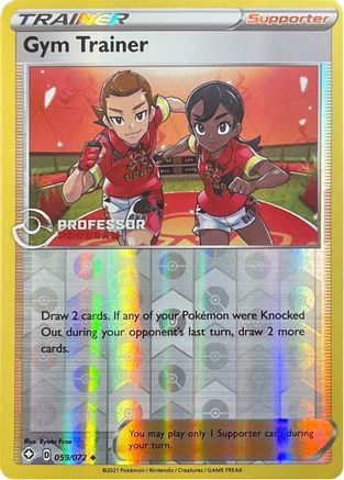 Image of Gym Trainer (059/072) (Professor Program Promo) [Sword & Shield: Shining Fates]