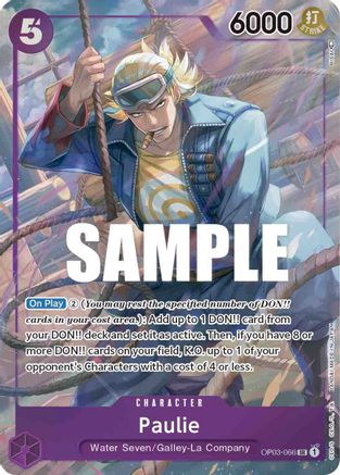 Image of Paulie (Alternate Art) [Pillars of Strength]