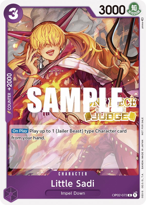 Image of Little Sadi (Judge) [One Piece Promotion Cards]