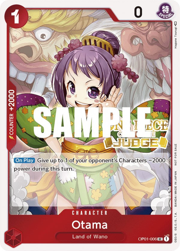 Image of Otama (Judge) [One Piece Promotion Cards]