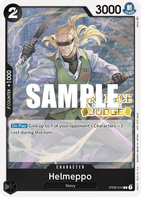 Image of Helmeppo (Judge) [One Piece Promotion Cards]