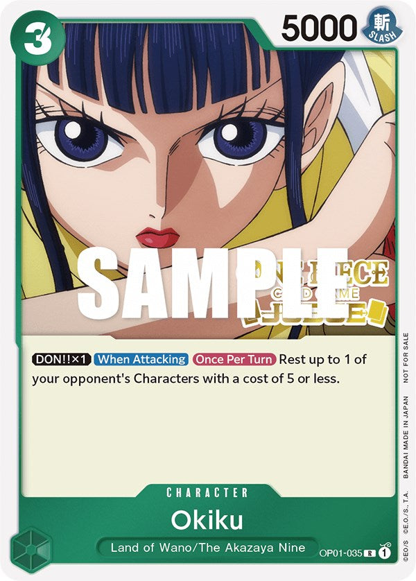 Image of Okiku (Judge) [One Piece Promotion Cards]
