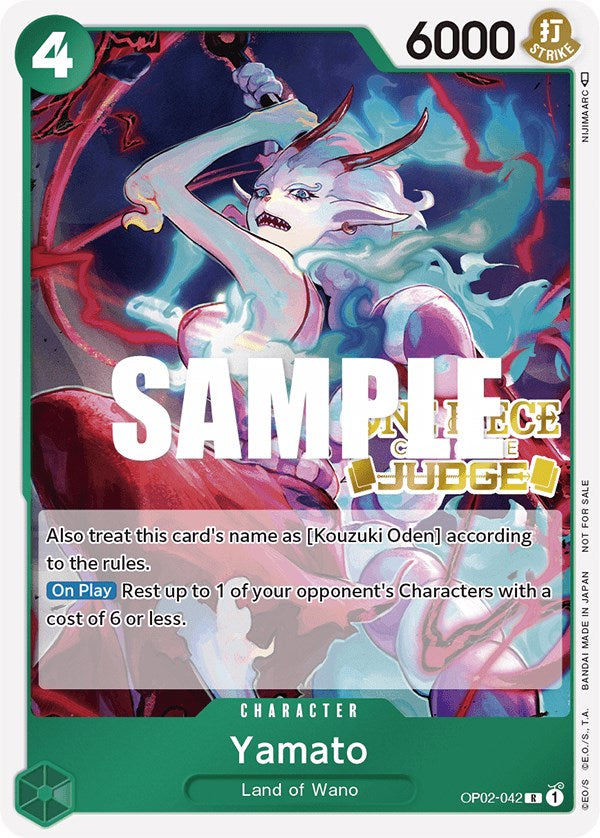 Image of Yamato (Judge) [One Piece Promotion Cards]