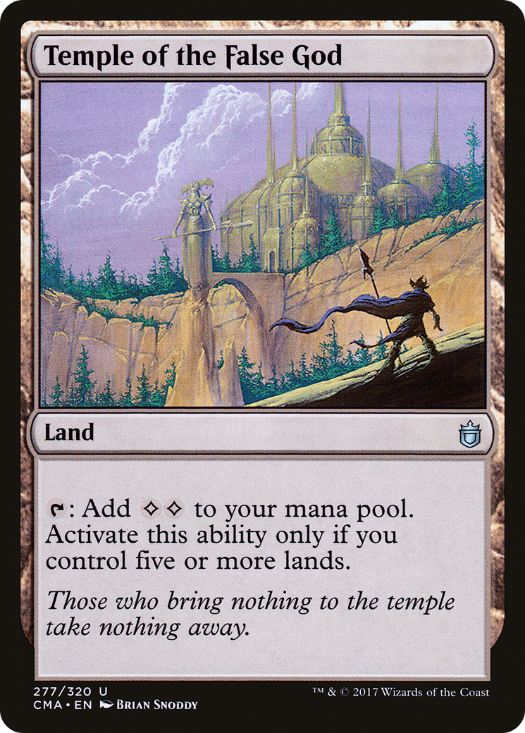 Image of Temple of the False God [Commander Anthology]