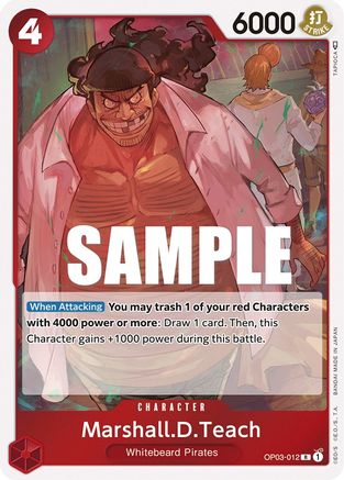 Image of Marshall.D.Teach [Pillars of Strength]