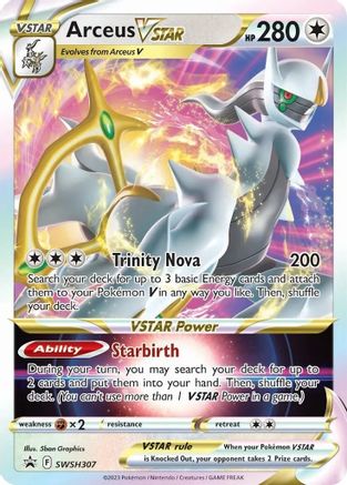 Image of Arceus VSTAR (SWSH307) [Sword & Shield: Black Star Promos]