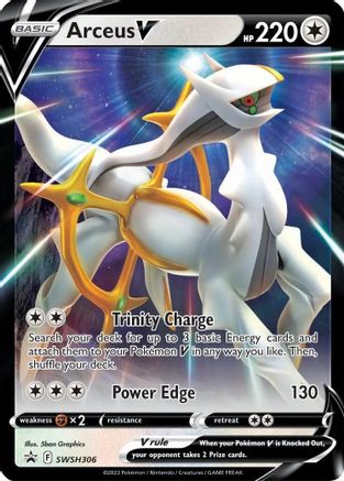 Image of Arceus V (SWSH306) [Sword & Shield: Black Star Promos]