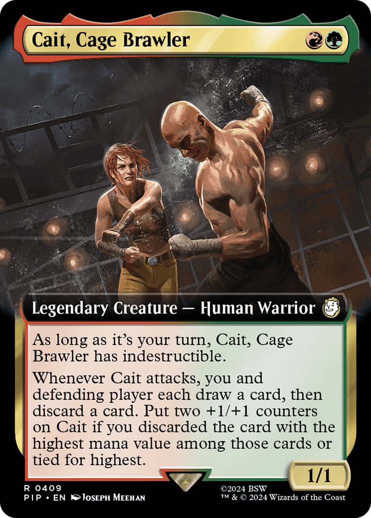 Image of Cait, Cage Brawler (Extended Art) [Fallout]