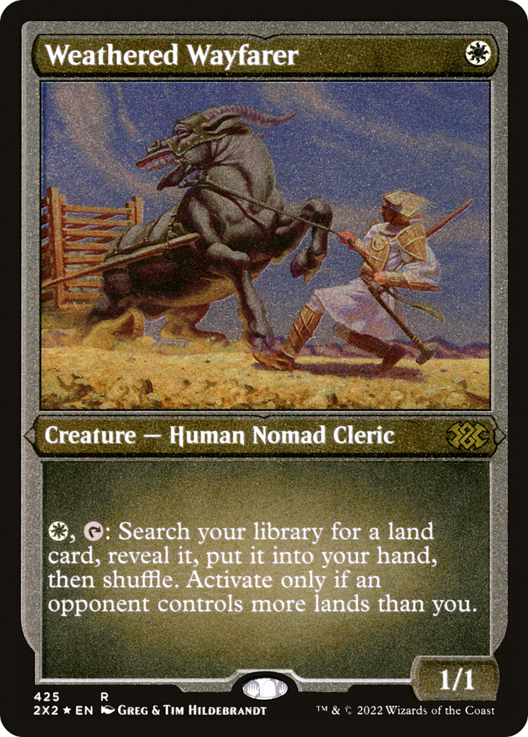 Image of Weathered Wayfarer (Foil Etched) [Double Masters 2022]