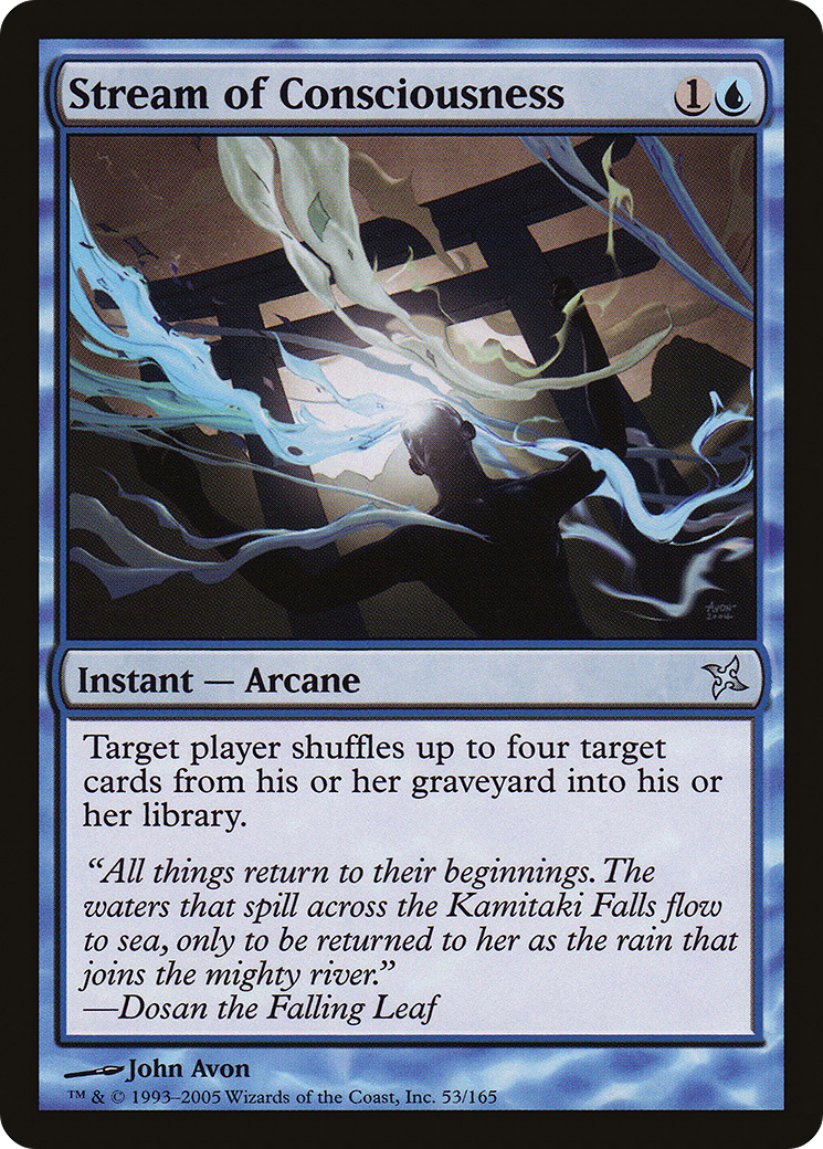 Image of Stream of Consciousness [Betrayers of Kamigawa]