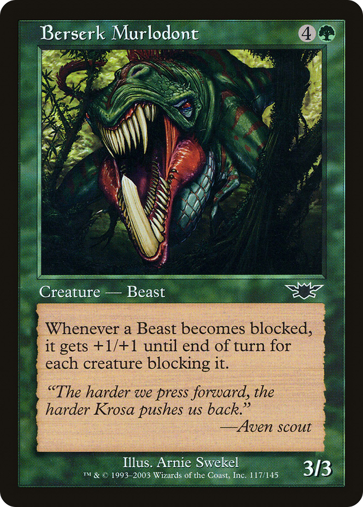 Image of Berserk Murlodont [Legions]
