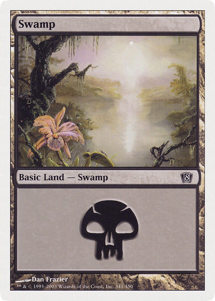 Image of Swamp (341) [Eighth Edition]