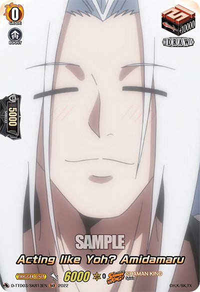 Image of Acting like Yoh? Amidamaru (D-TTD03/SKR13EN) [Shaman King]