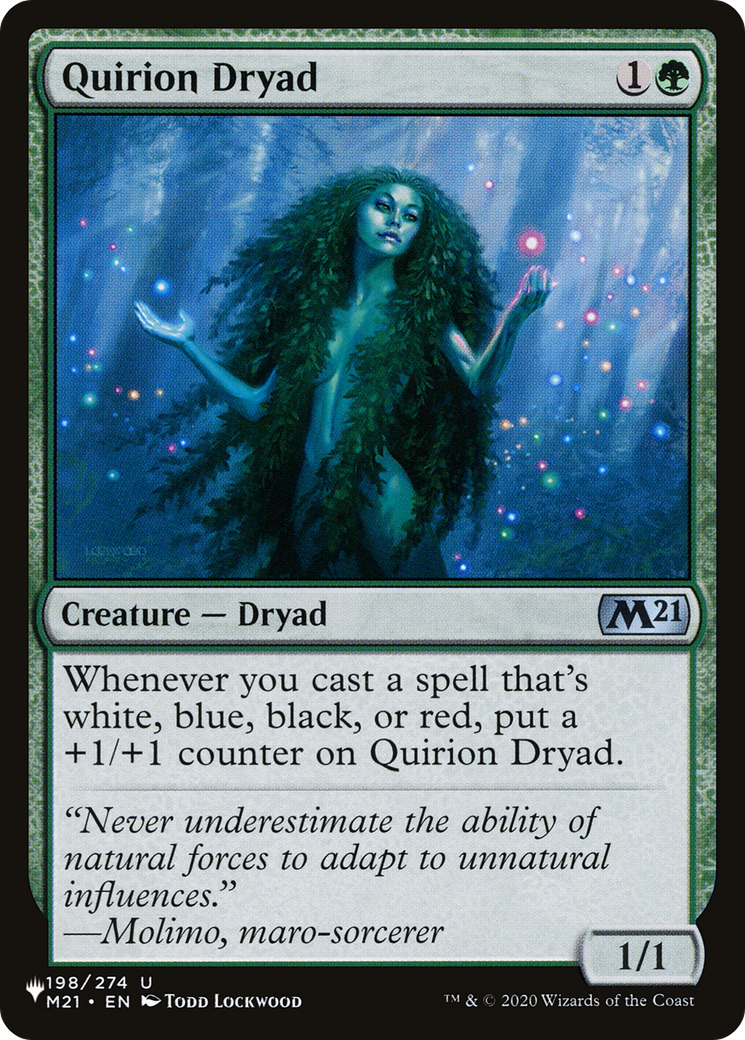 Image of Quirion Dryad [The List]