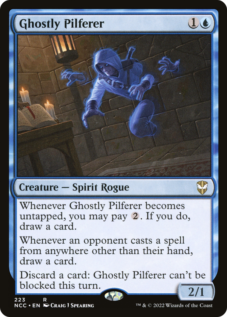 Image of Ghostly Pilferer [Streets of New Capenna Commander]