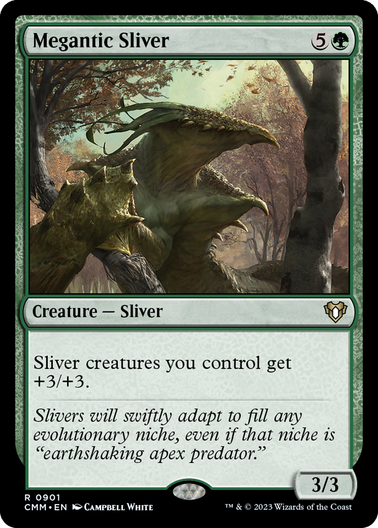 Image of Megantic Sliver [Commander Masters]