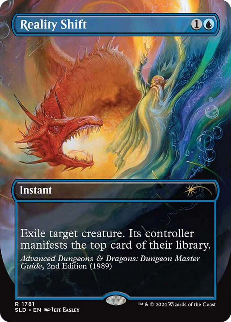 Image of Reality Shift (SLD-1781) - Secret Lair Drop (Borderless) Foil