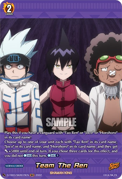 Image of Team The Ren (D-TB03/SKR079EN) [Shaman King]