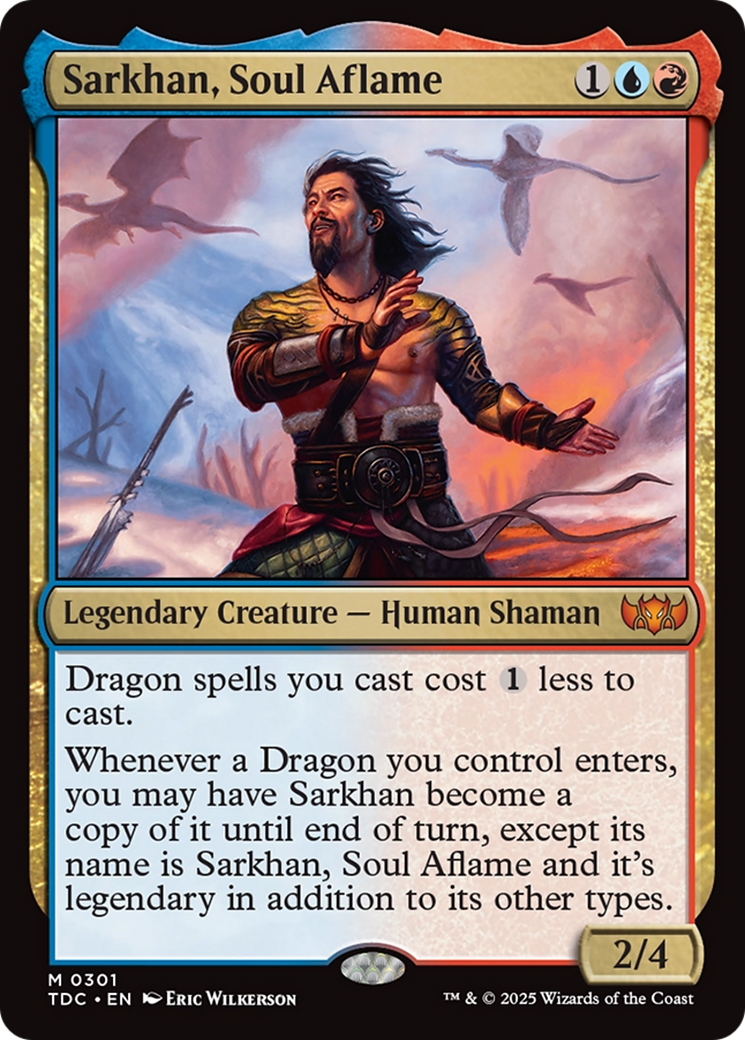 Image of Sarkhan, Soul Aflame [Tarkir: Dragonstorm Commander]