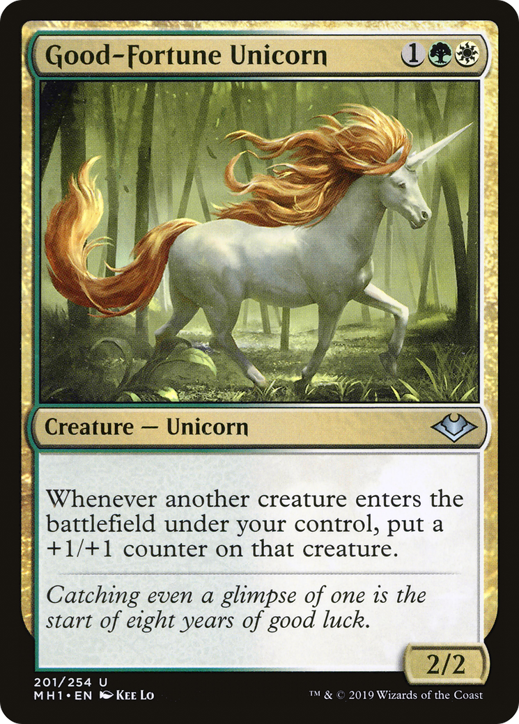 Image of Good-Fortune Unicorn [Modern Horizons]