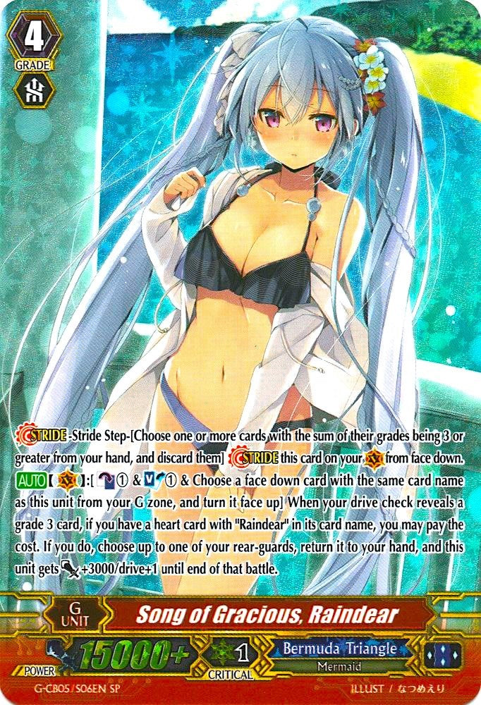 Image of Song of Gracious, Raindear (G-CB05/S06EN) [Prismatic Divas]