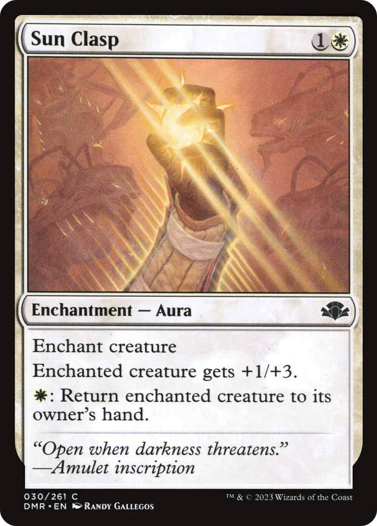 Image of Sun Clasp [Dominaria Remastered]