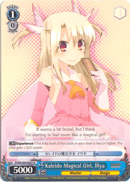 Image of Kaleido Magical Girl, Illya (PI/EN-S04-E037 R) [Fate/kaleid liner PRISMA ILLYA DX]