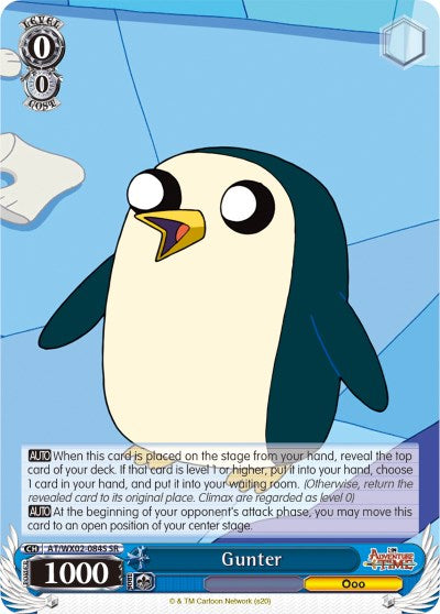 Image of Gunter (AT/WX02-084S SR) [Adventure Time]