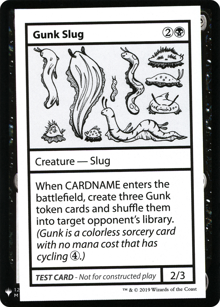 Image of Gunk Slug [Mystery Booster Playtest Cards]