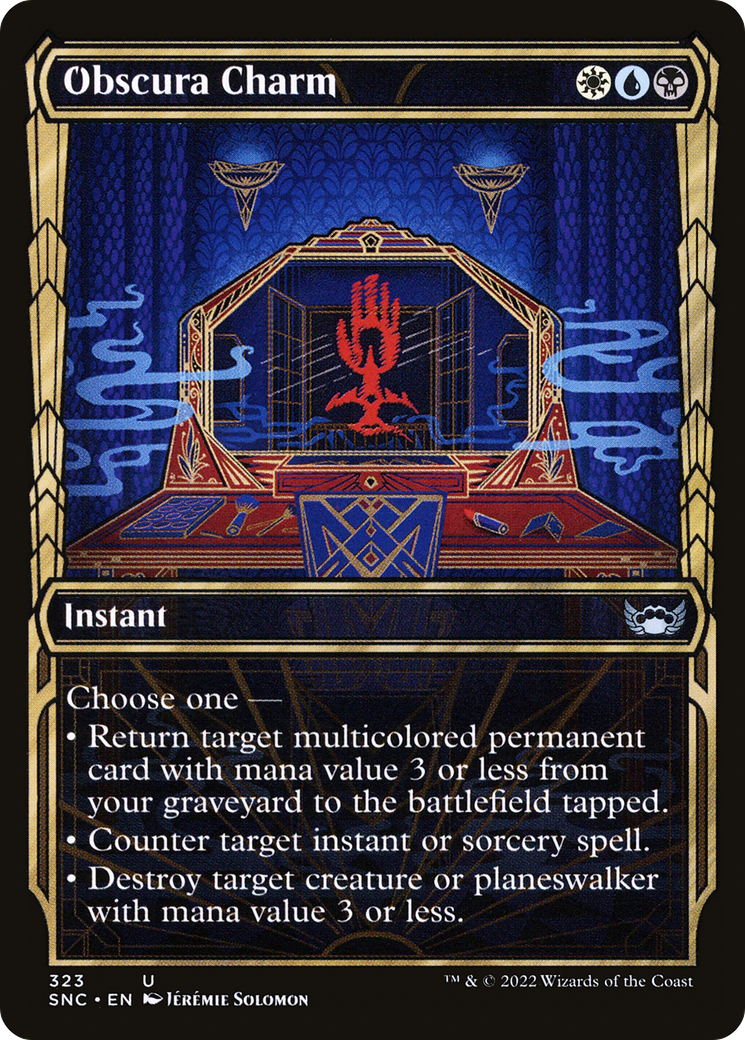 Image of Obscura Charm (Showcase Golden Age) [Streets of New Capenna]