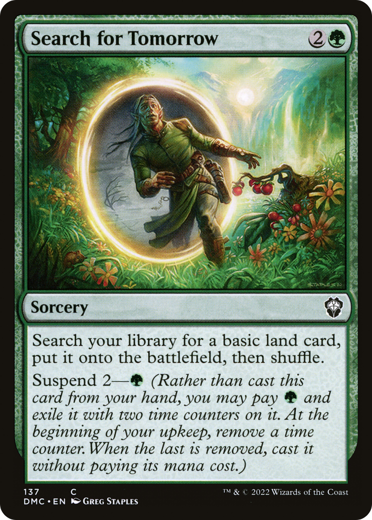 Image of Search for Tomorrow [Dominaria United Commander]