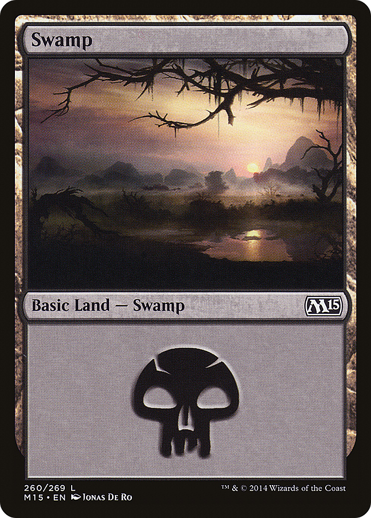 Image of Swamp (260) [Magic 2015]