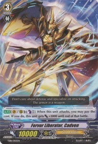 Image of Fervor Liberator, Cadven (TD16/002EN) [Trial Deck 16: Divine Judgement of the Bluish Flames]