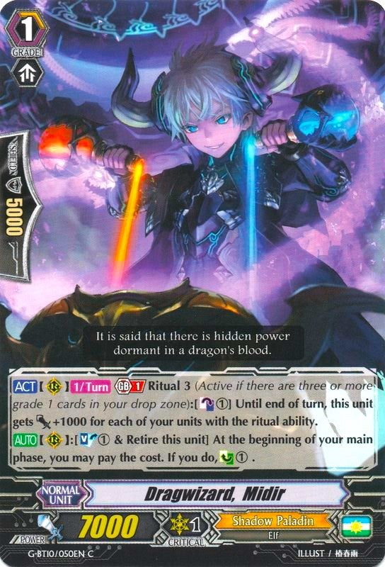 Image of Dragwizard, Midir (G-BT10/050EN) [Raging Clash of the Blade Fangs]