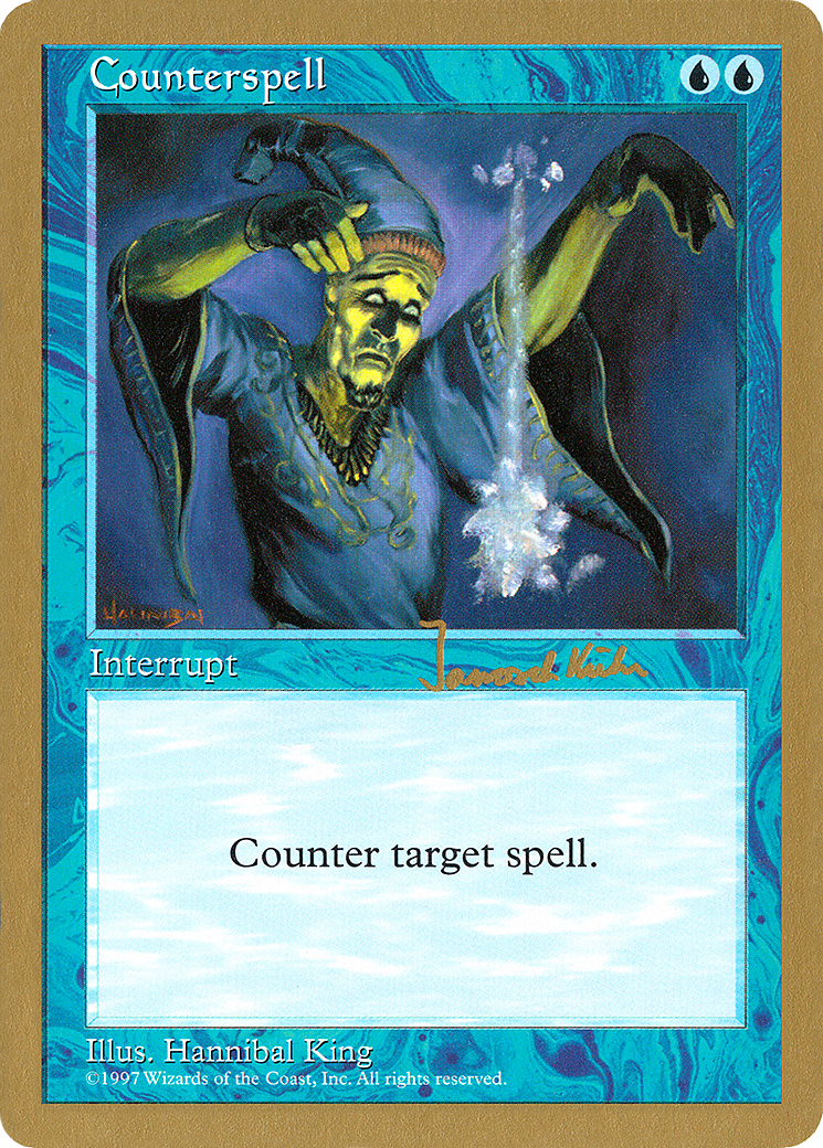 Image of Counterspell (Janosch Kuhn) [World Championship Decks 1997]