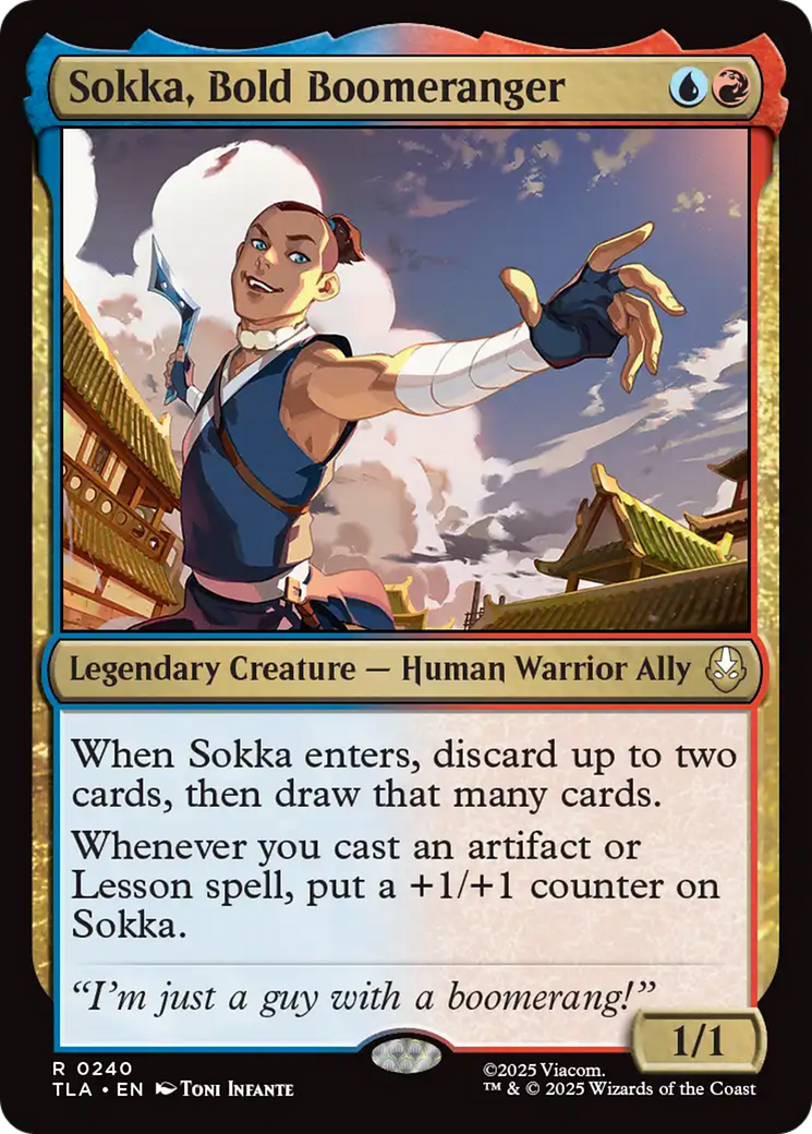 Image of Sokka, Bold Boomeranger [Avatar: The Last Airbender]