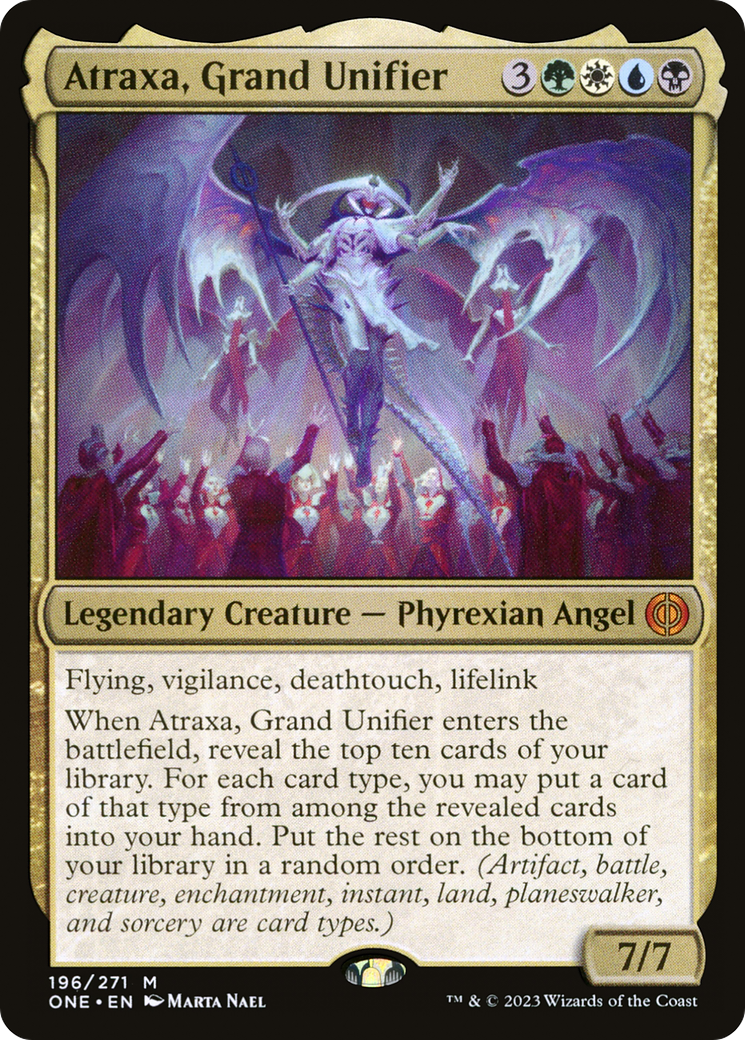 Image of Atraxa, Grand Unifier [Phyrexia: All Will Be One]