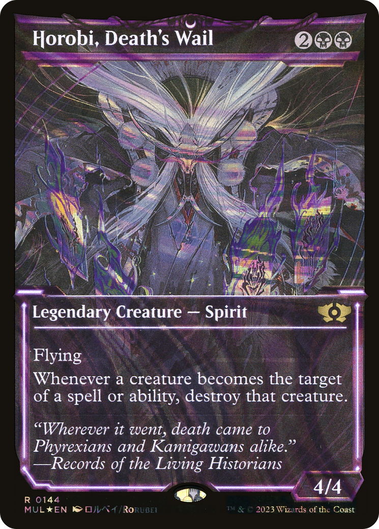 Image of Horobi, Death's Wail (Halo Foil) [Multiverse Legends]