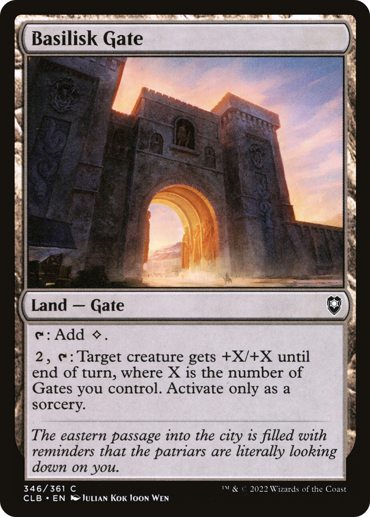 Image of Basilisk Gate [Commander Legends: Battle for Baldur's Gate]