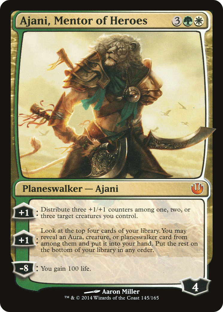 Image of Ajani, Mentor of Heroes [Journey into Nyx]