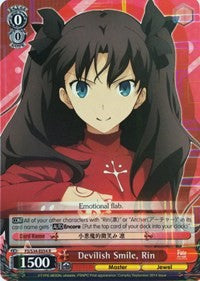 Image of Devilish Smile, Rin (FS/S34-E054 R) [Fate/Stay Night [Unlimited Blade Works]]
